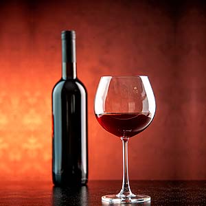 Botella de vino Tinto